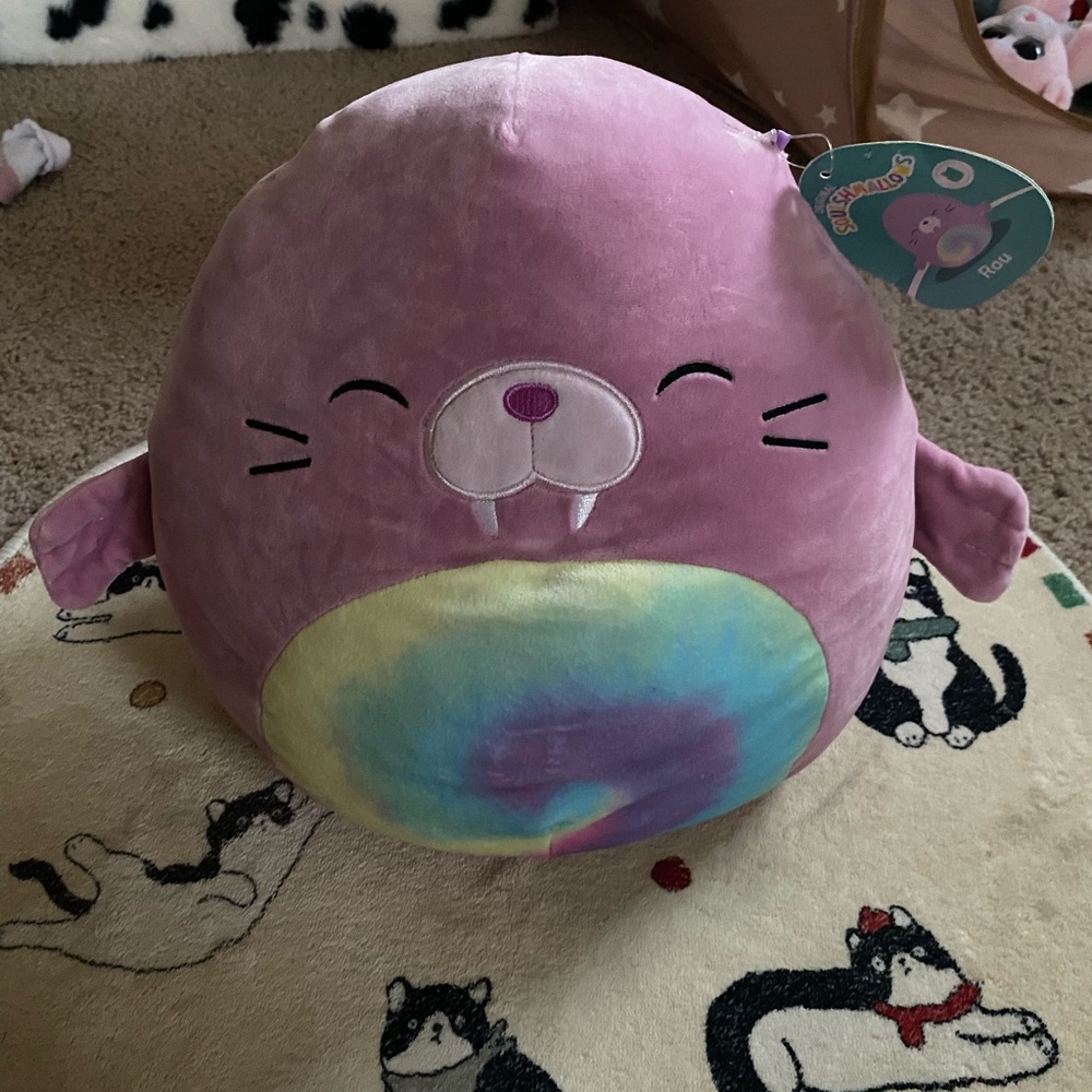 rou the seal 12” squishmallow